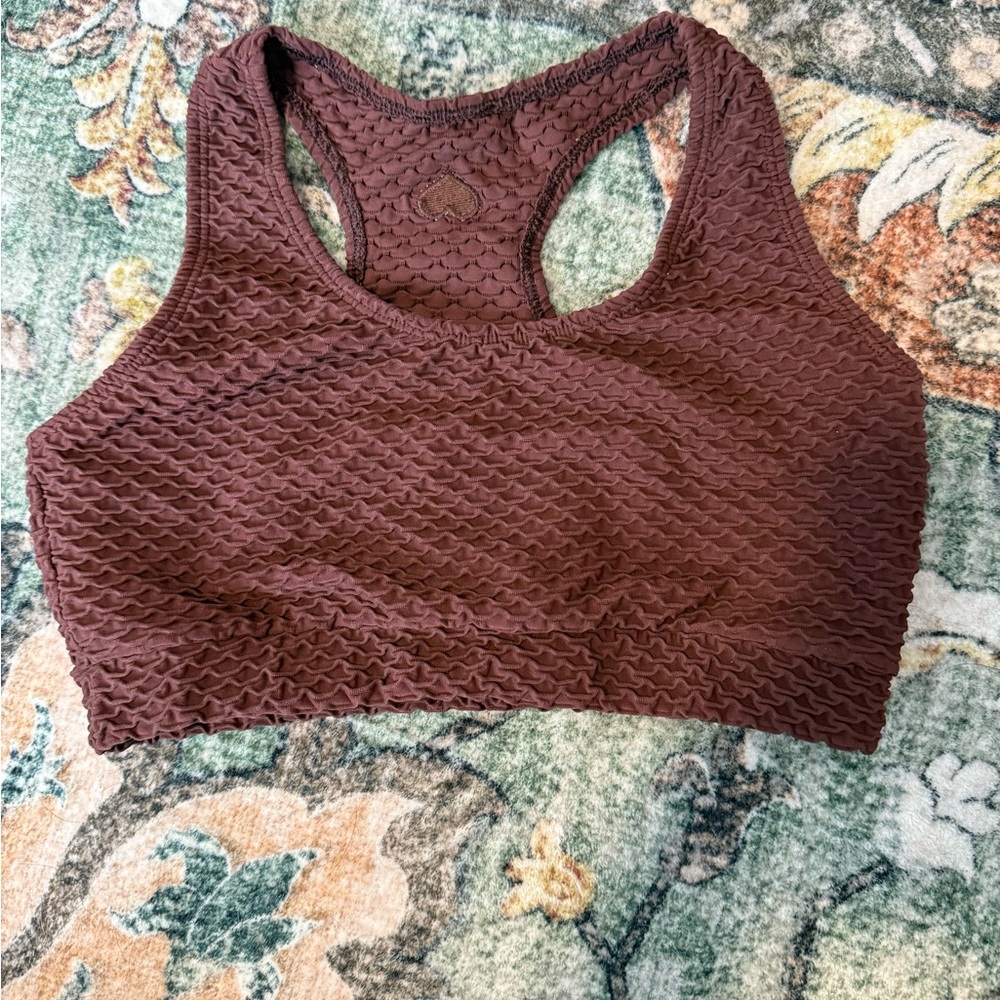 Booty by Brabrants Brown Bra